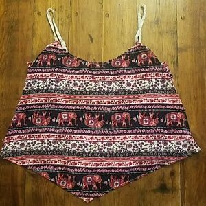 🐘 MAKE ME AN OFFER! Eyelash couture crop camisol